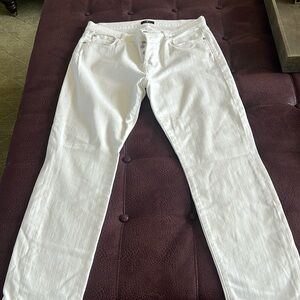 7mandkind white jeans